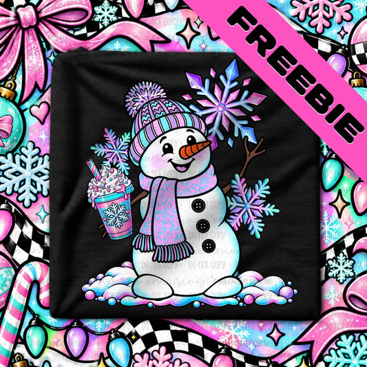 Snowman -FREEBIE