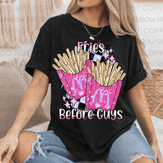 Fries Before Guys- PNG Single