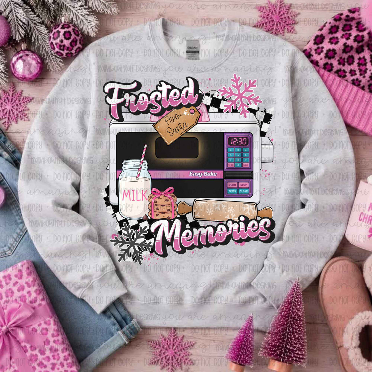 Christmas Throwback Collab- Digital Dreams & VA Services | Renewed Hope Digitals | Rainbow Rat Designs