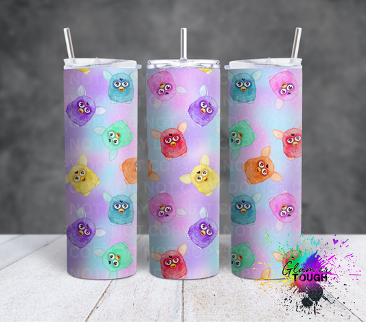 Pastel Furbs- 20oz Tumbler