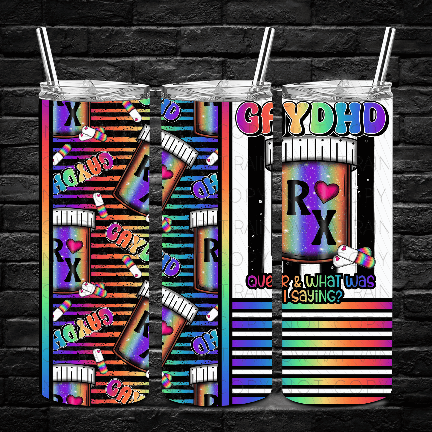 Pride- 20oz Tumbler Wraps Singles