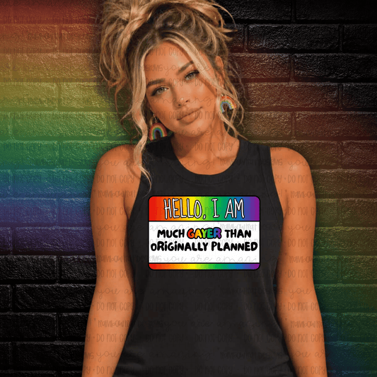 Hello, I am Name Tags- PNG Singles