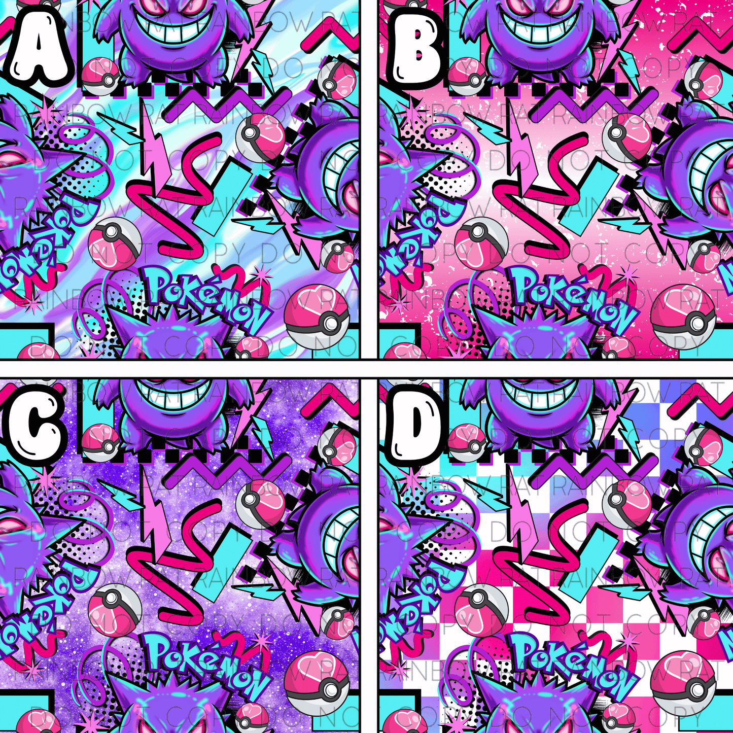 Character Craze- Seamless Design Singles