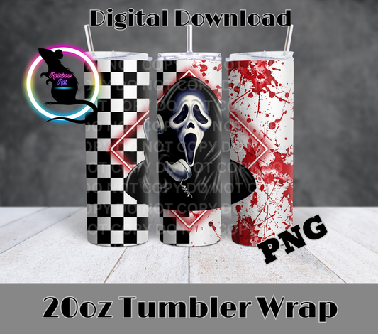 Ghostie Boy- 20oz Tumbler Wrap