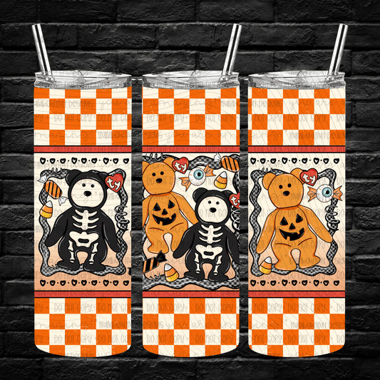 Beary Spooky- 20oz Tumbler Wrap Singles