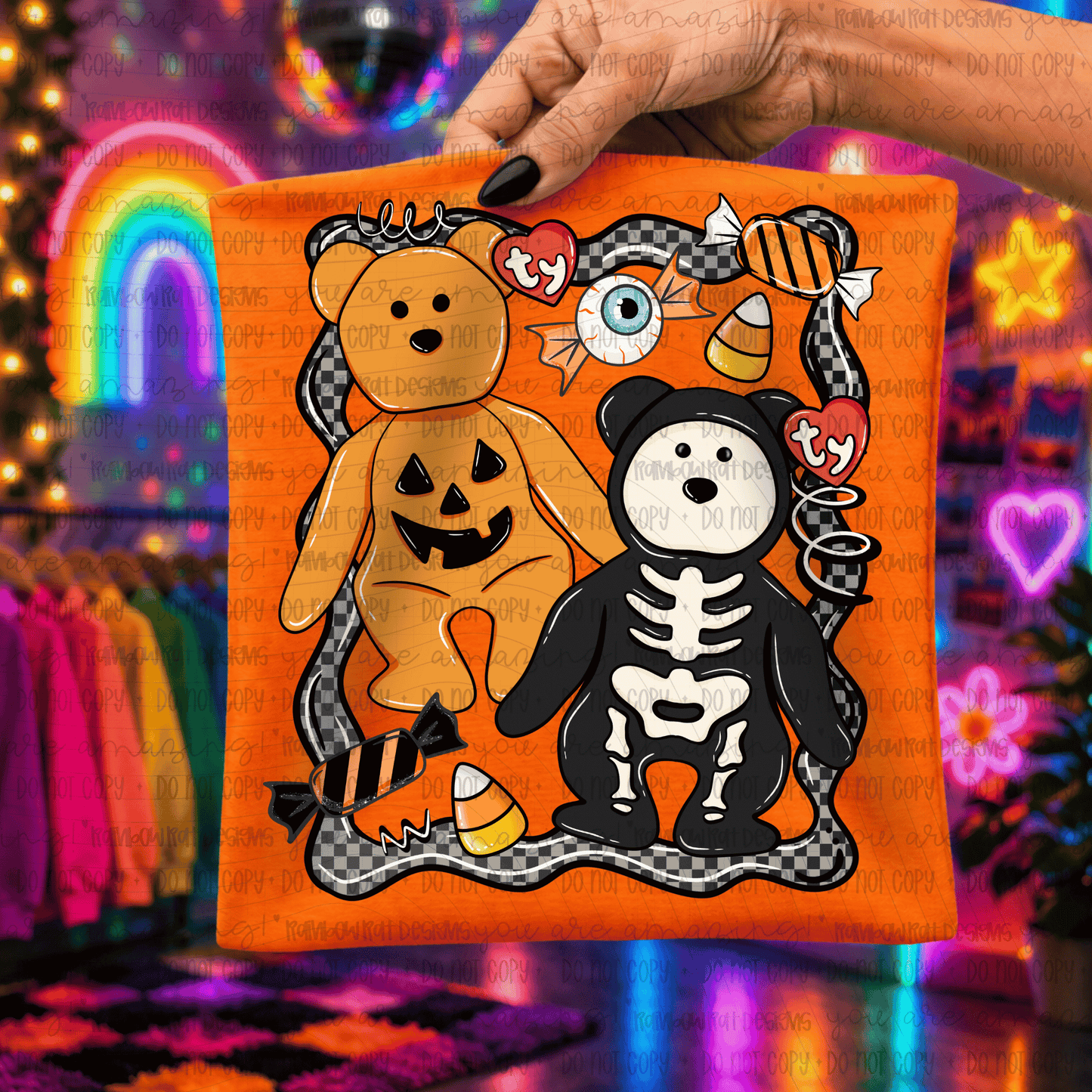 Beary Spooky- PNG Singles