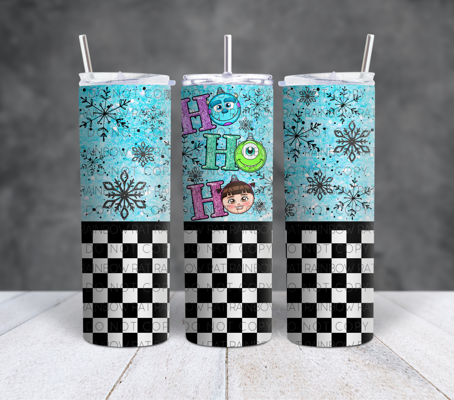 HoHoHo- 20oz Tumbler Wrap Singles