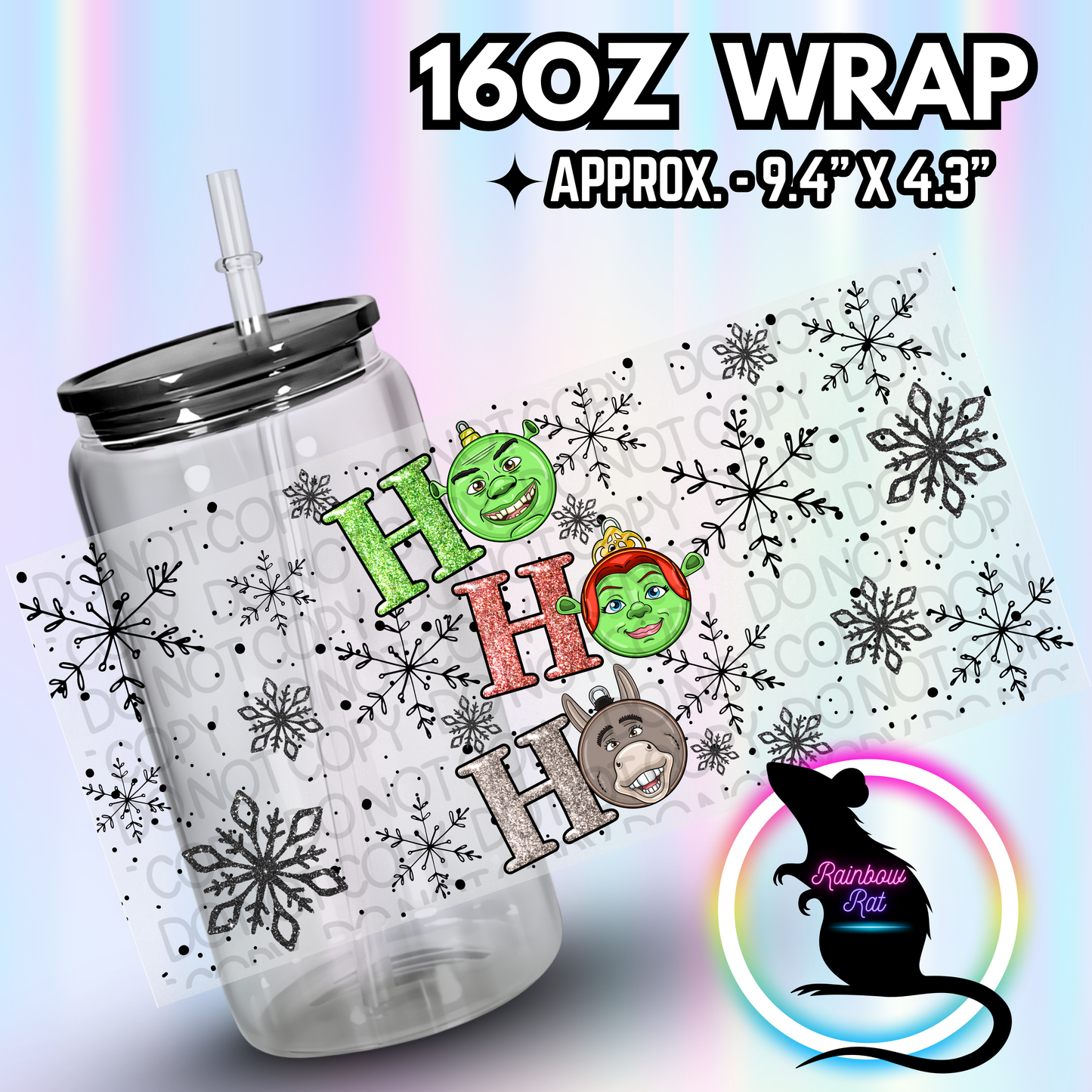 HoHoHo- Libby Wrap Singles