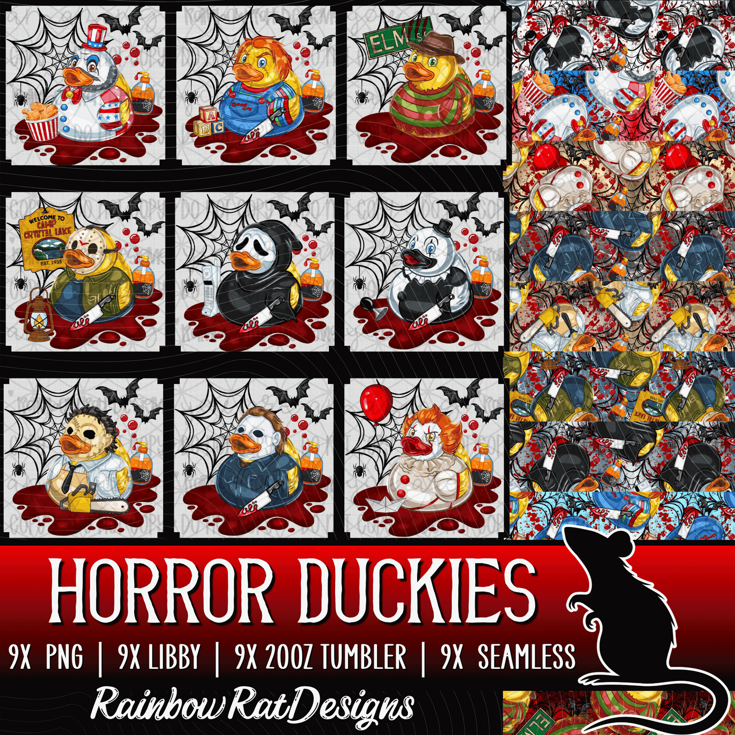 Horror Duckies -Bundle