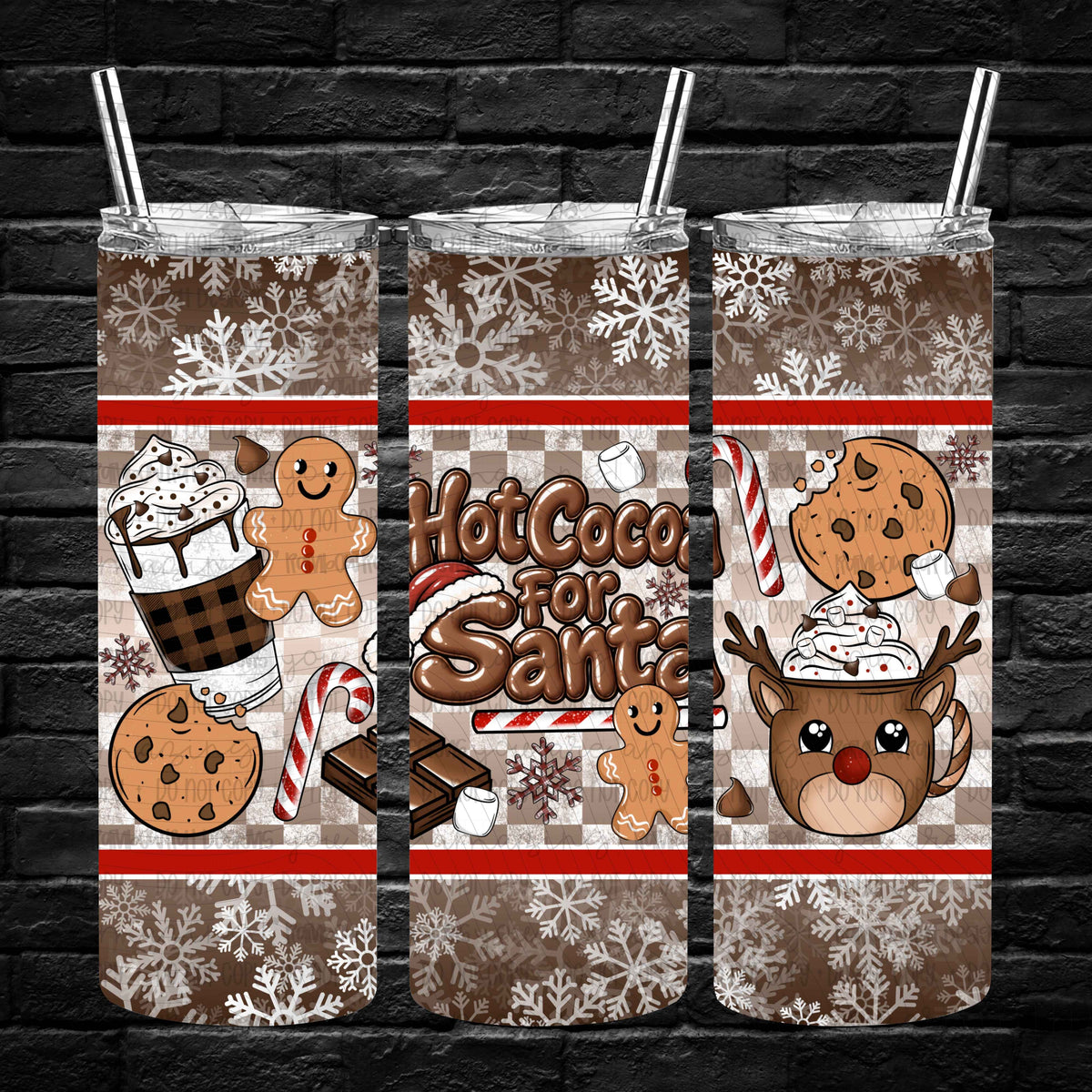 For Santa- 20oz Wrap Singles