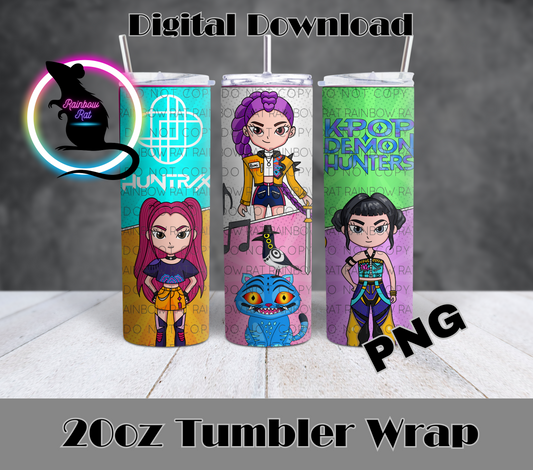 KPDH- 20oz Tumbler Wrap Singles