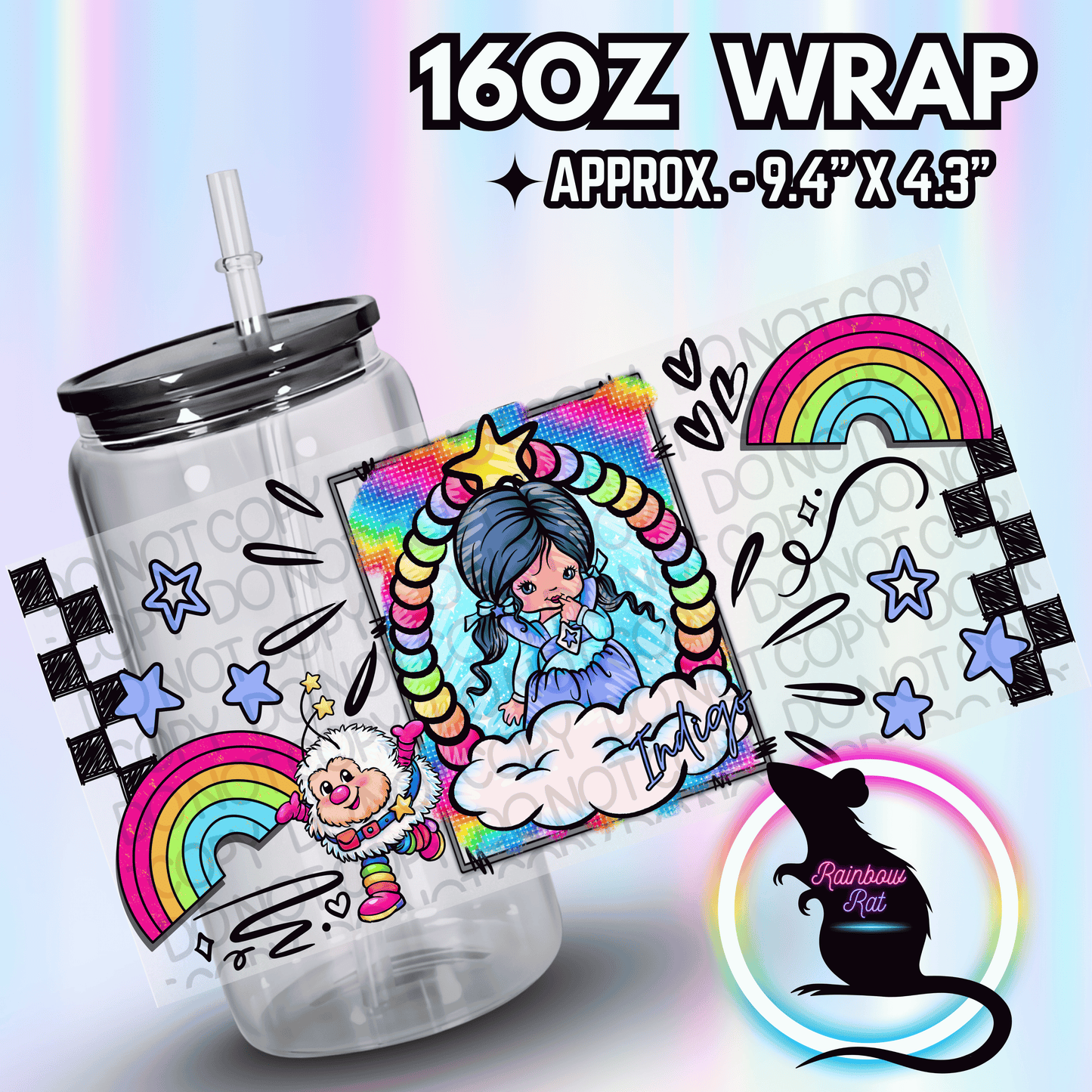 Rainbow Friends- Libby Wrap Singles