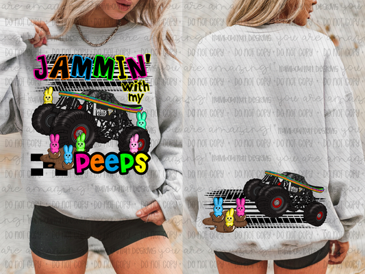 Easter M.Truck Skateboard-PNG/Sleeve Single