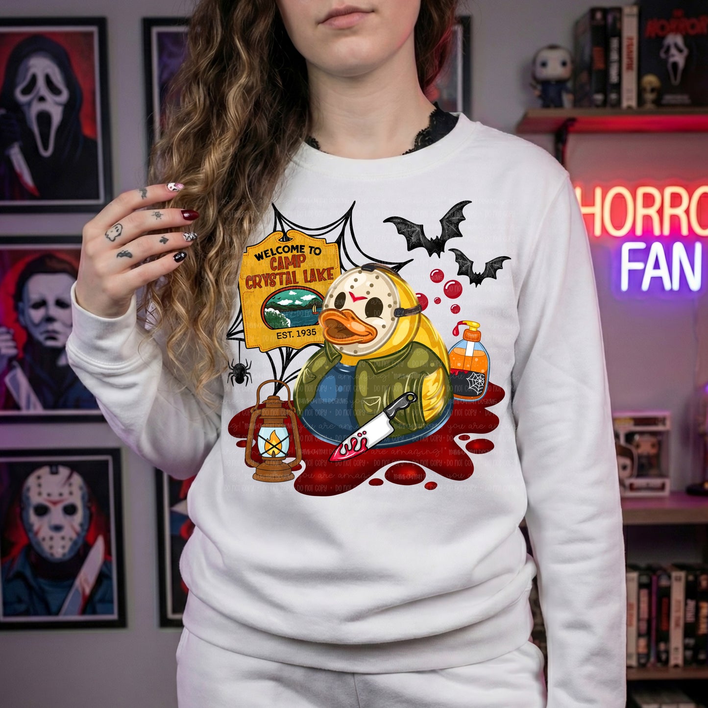 Horror Duckies- PNG Singles