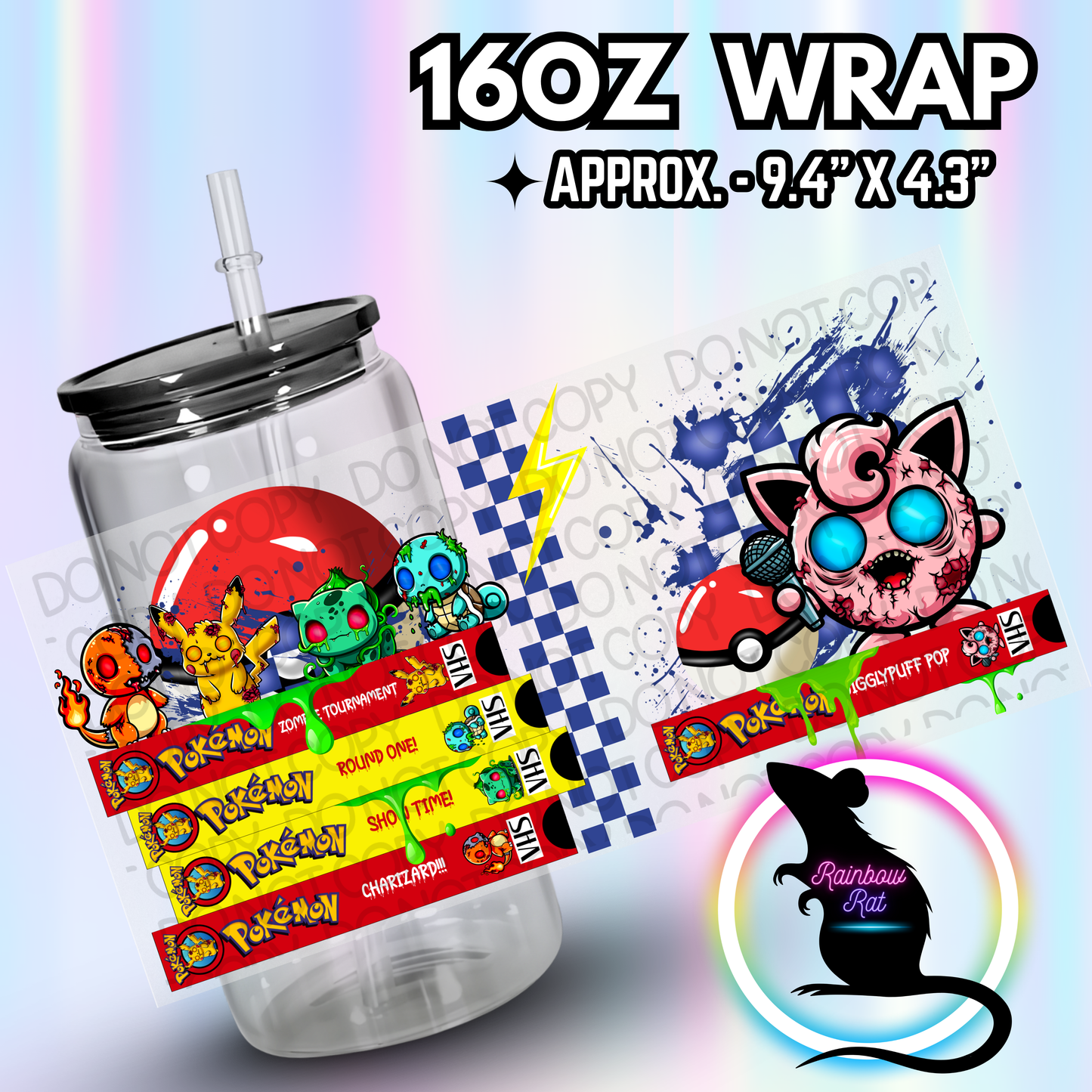 Zombie VHS- Libby Wrap Singles