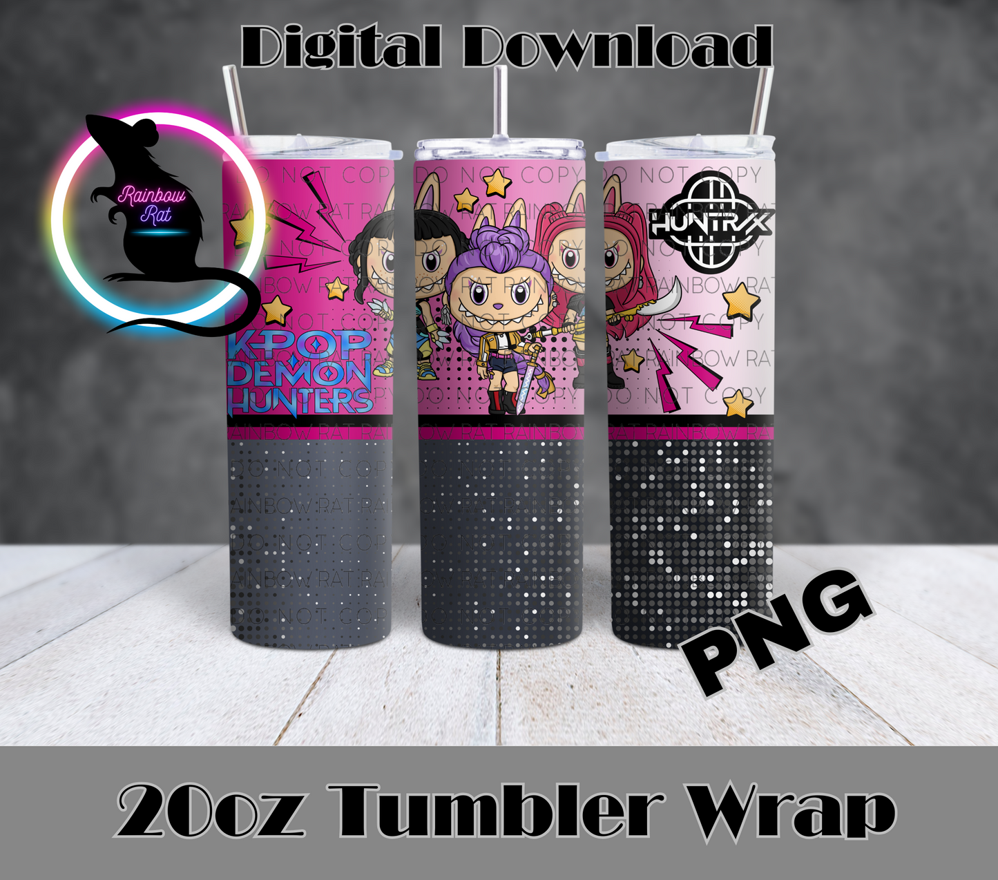KPDH- 20oz Tumbler Wrap Singles