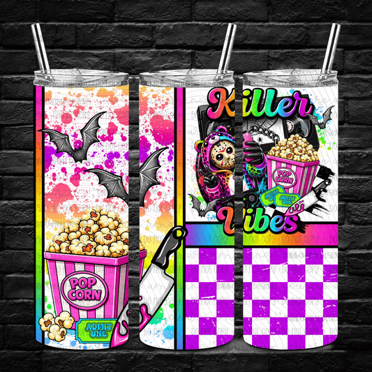 Killer Vibes- 20oz Tumbler Wrap Singles