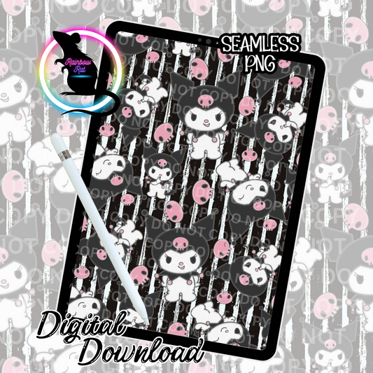 Kuromi- Seamless Design