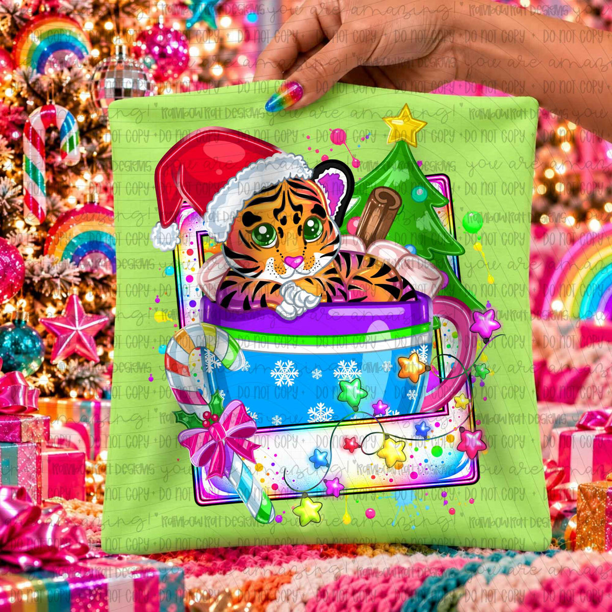Christmas Throwback Collab- Digital Dreams & VA Services | Renewed Hope Digitals | Rainbow Rat Designs