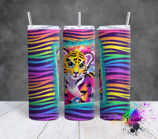 Rainbow Tiger- 20oz Tumbler