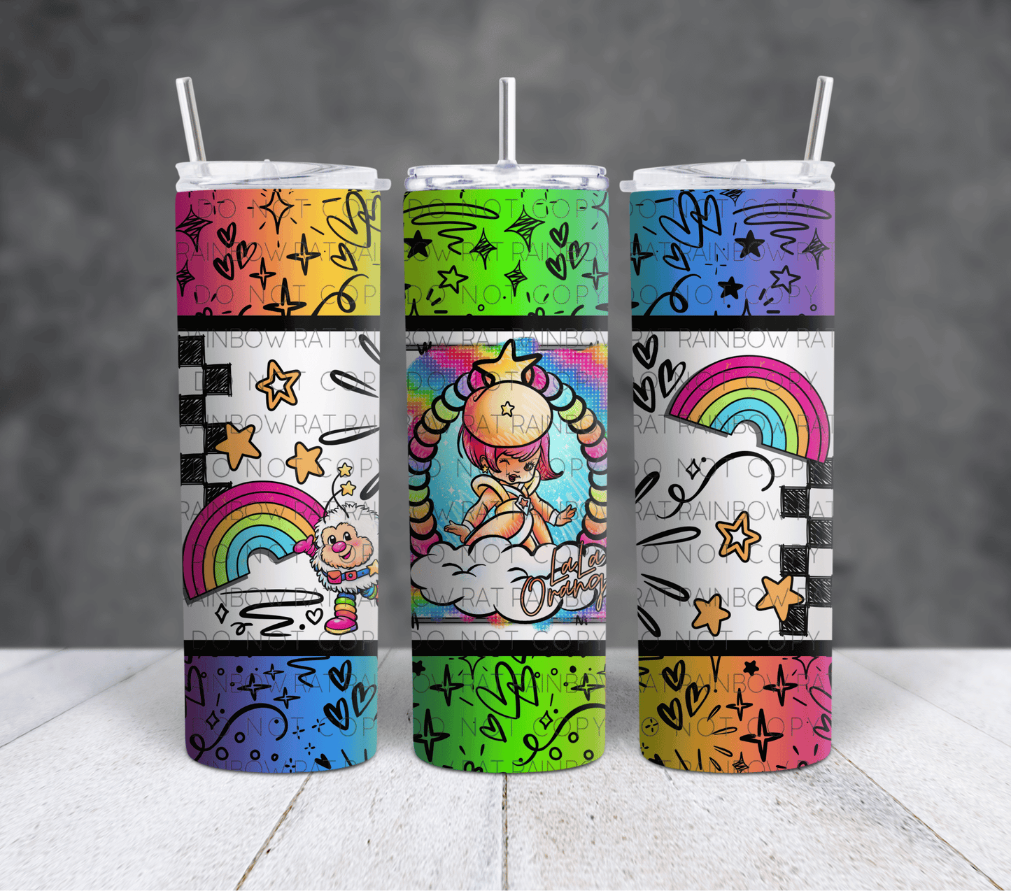 Rainbow Friends- 20oz Tumbler Wrap Singles