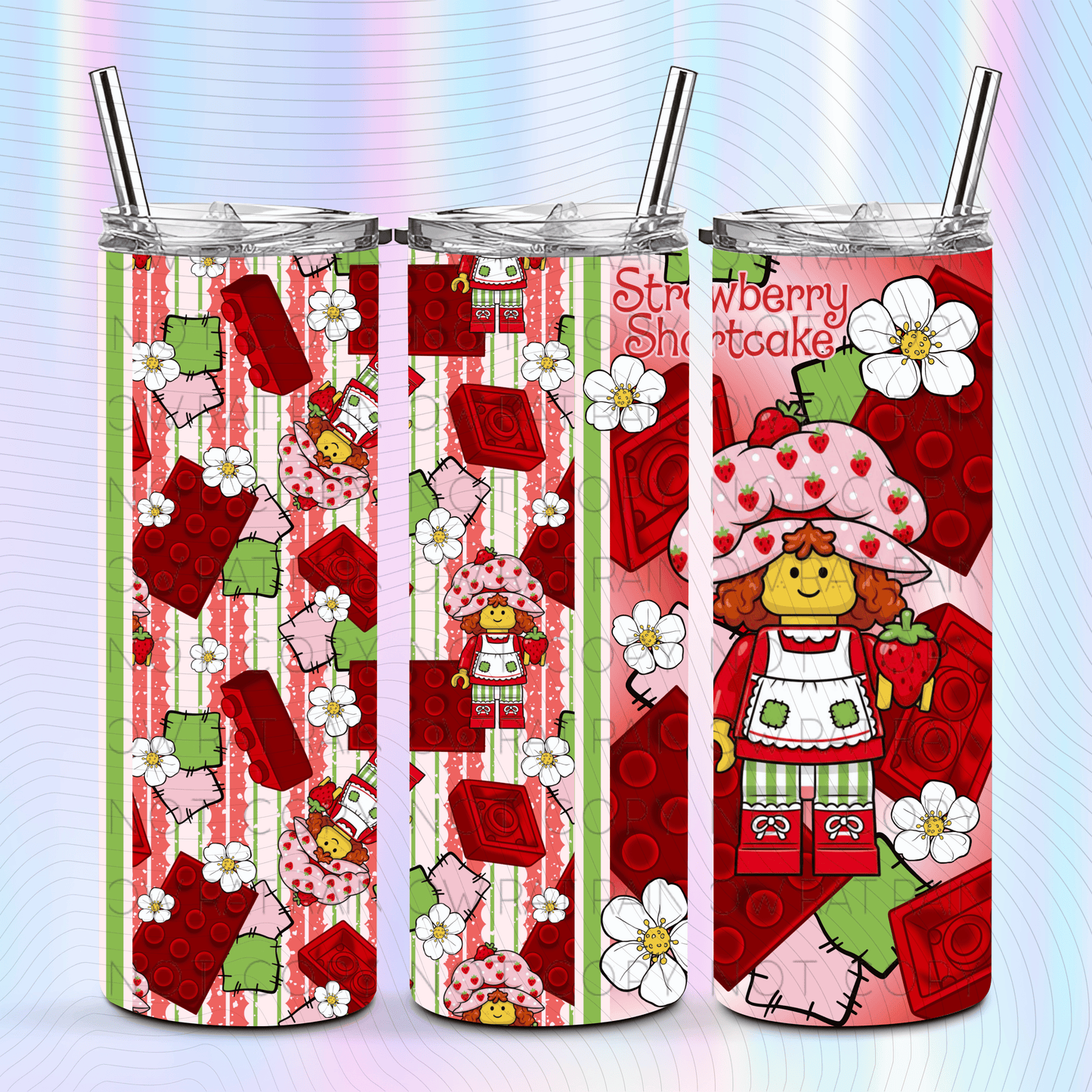 Built Cute- 20oz Tumbler Wrap Singles