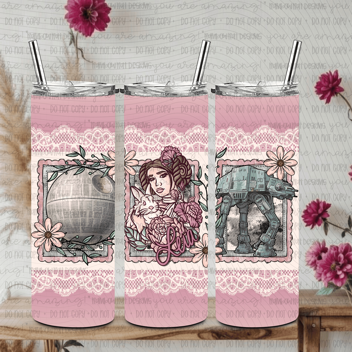 The Force of Nature- 20oz Tumbler Wrap Singles