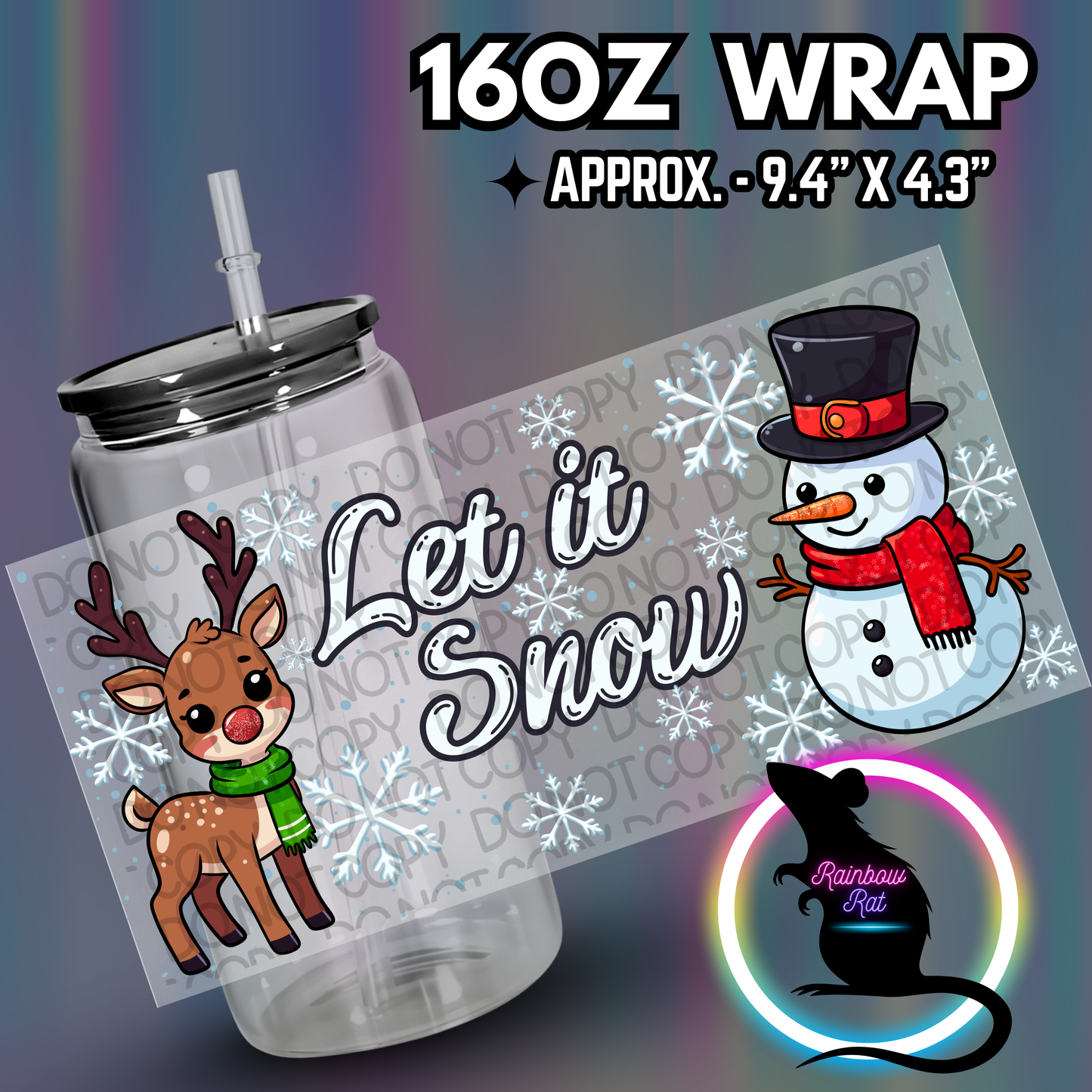 Let It Snow- Libby Wrap