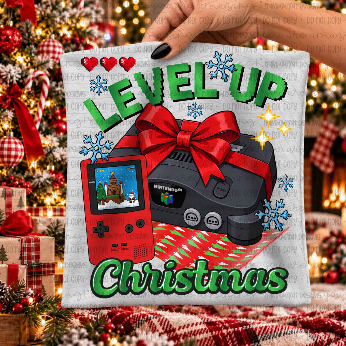 Christmas Throwback Collab- Digital Dreams & VA Services | Renewed Hope Digitals | Rainbow Rat Designs