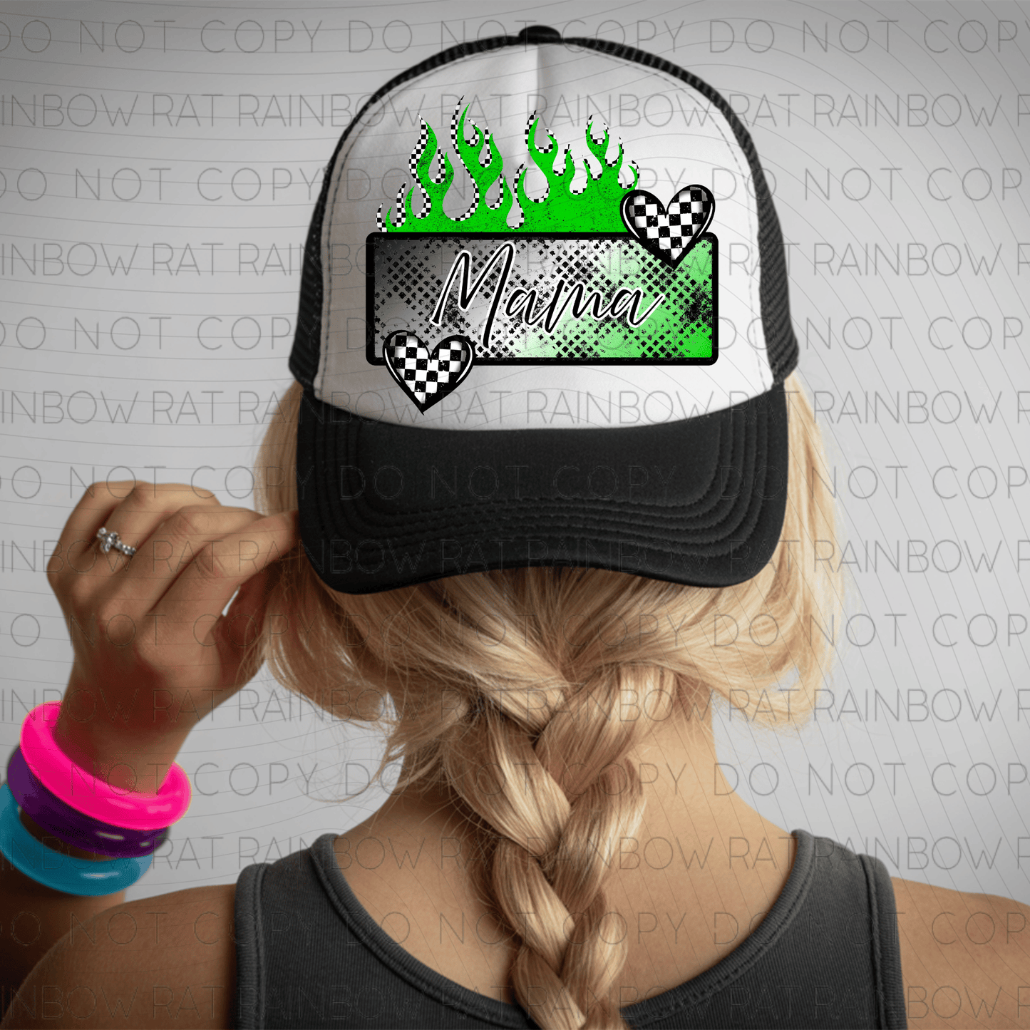 Flames Name Plate- PNG Single