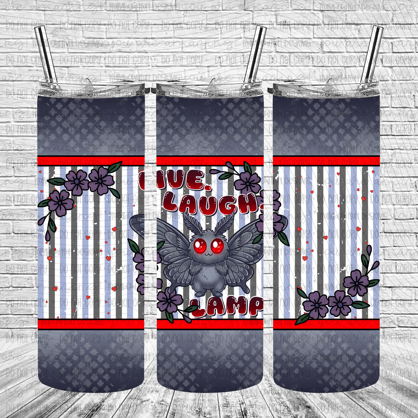 Cryptid Cuties- 20oz Tumbler Wrap Singles