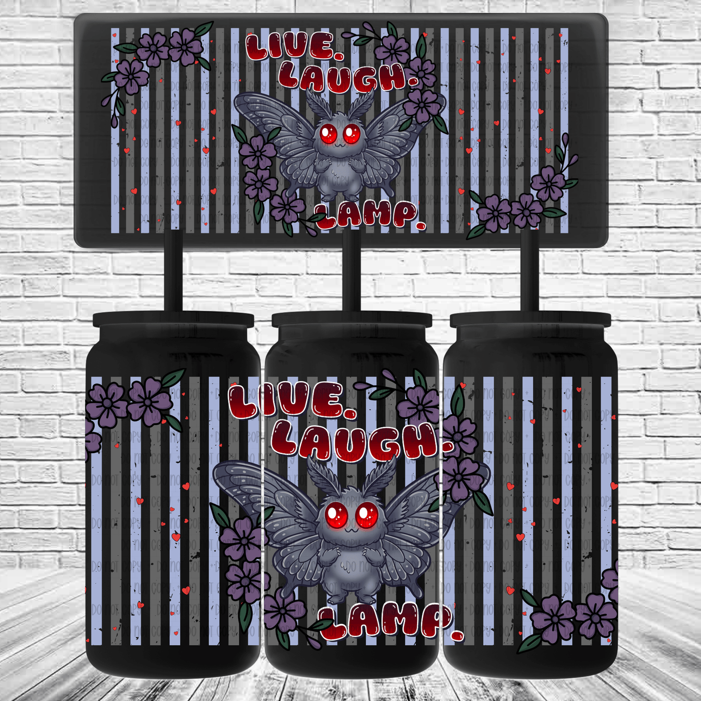 Cryptid Cuties- 16oz Libby Wrap Singles