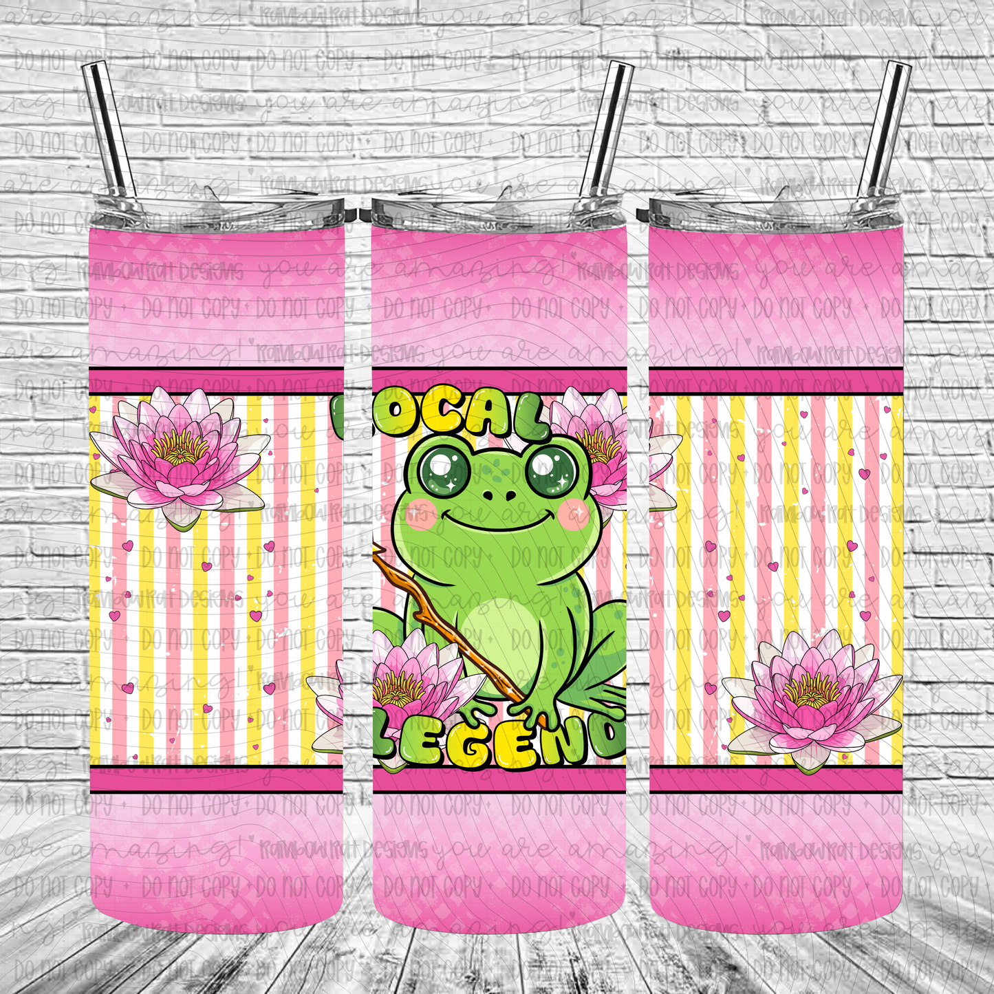 Cryptid Cuties- 20oz Tumbler Wrap Singles