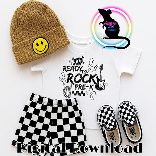 Ready to Rock B2S- PNG Design