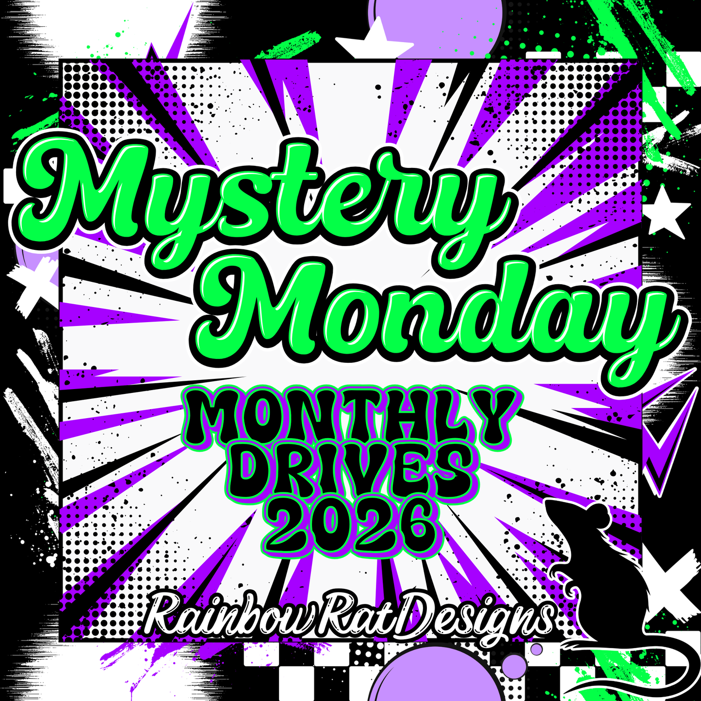 2026 Mystery Monday- Monthly Drives