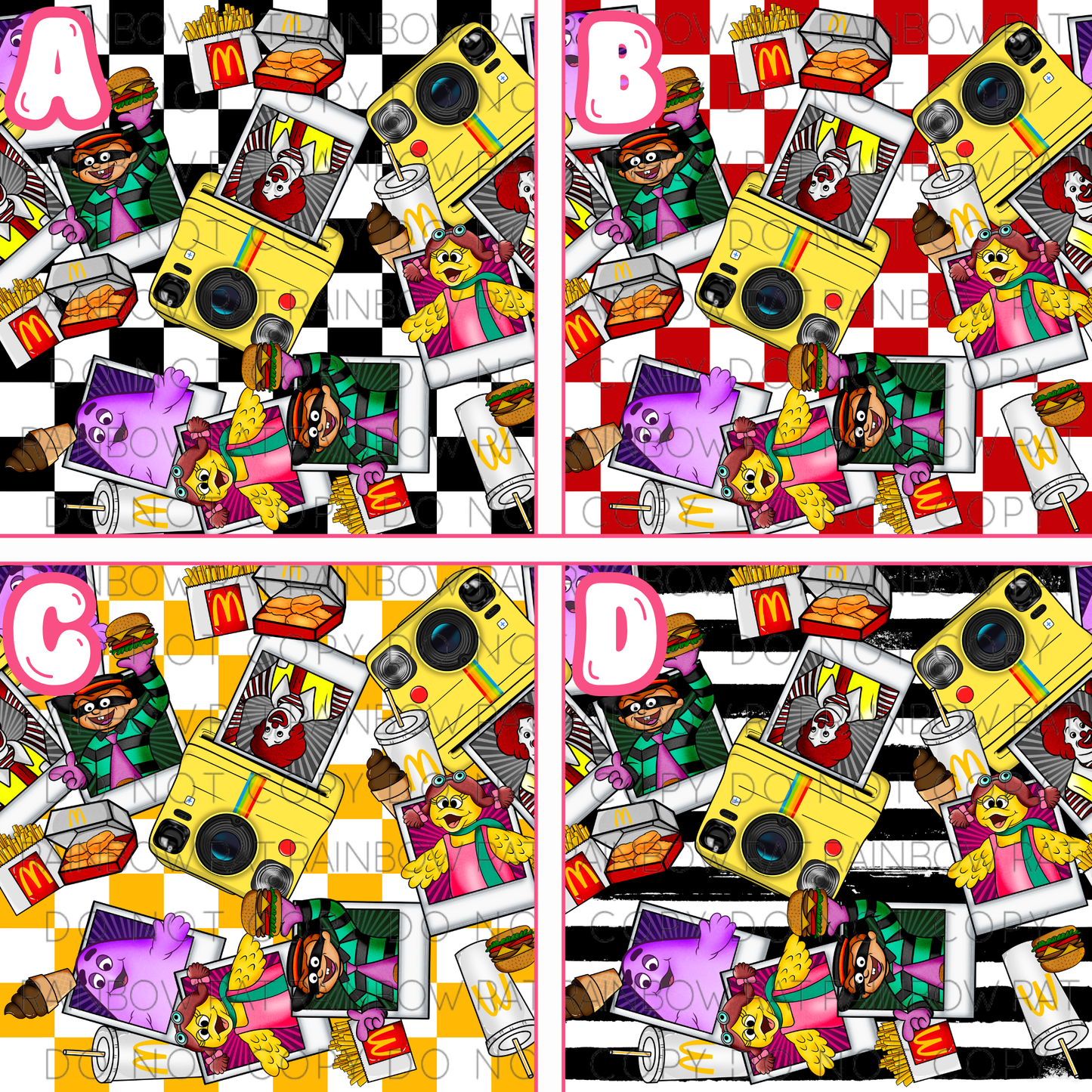 Polaroid FlashBack- Seamless Design Singles