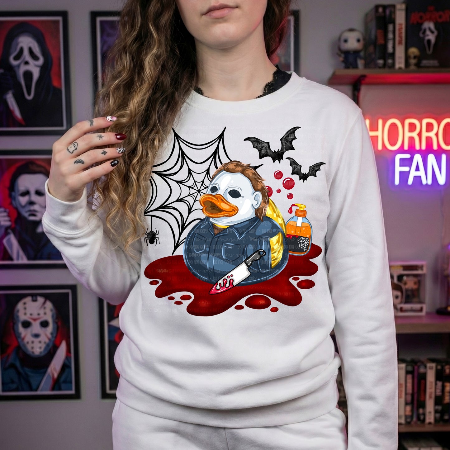 Horror Duckies- PNG Singles
