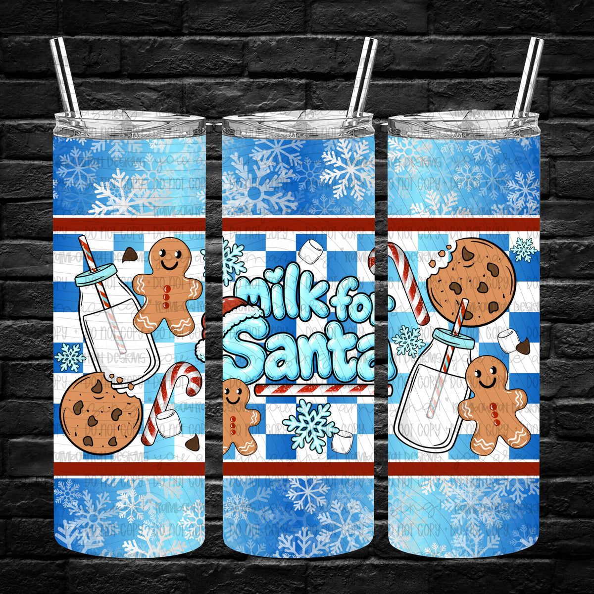 For Santa- 20oz Wrap Singles
