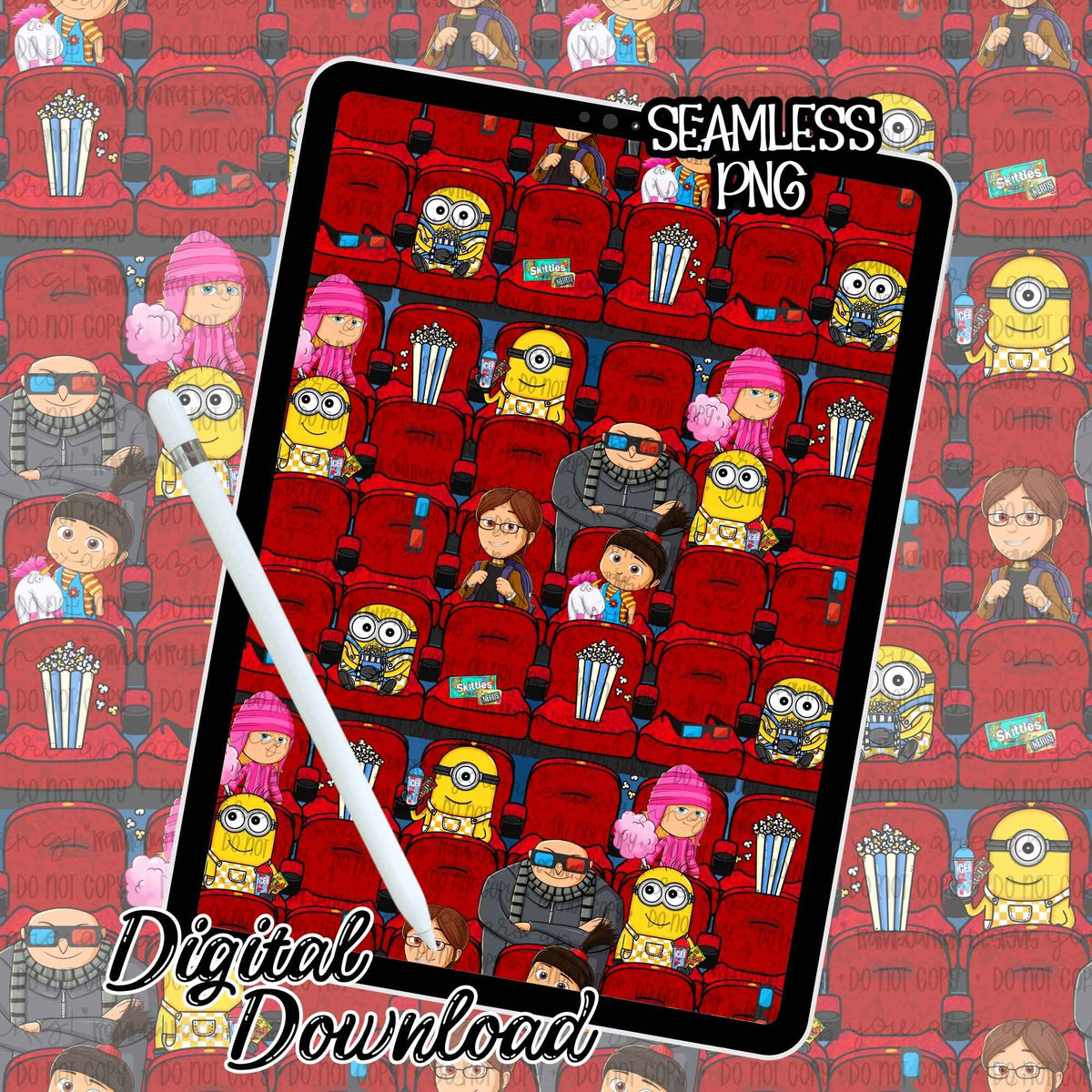Theatre - Seamless Design FREEBIE