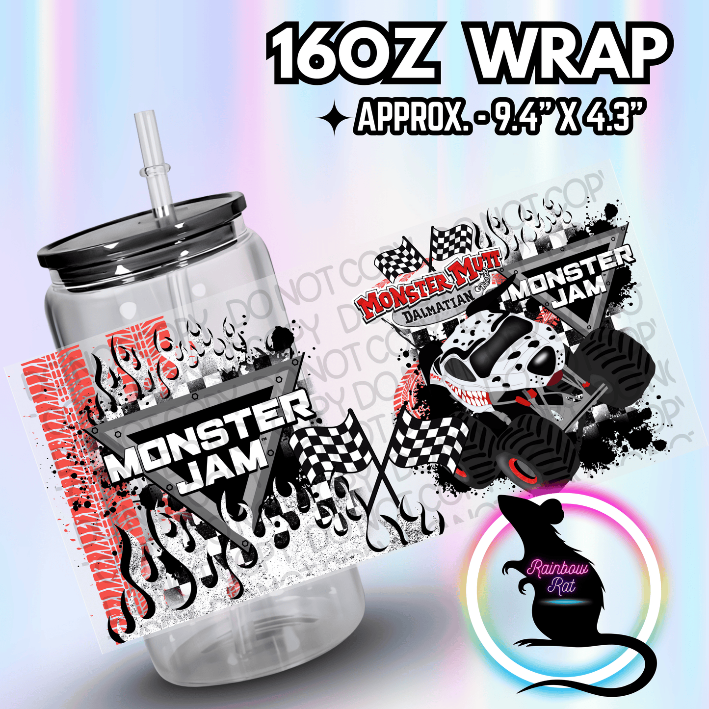 Flaming M.Trucks- Libby Wrap Singles