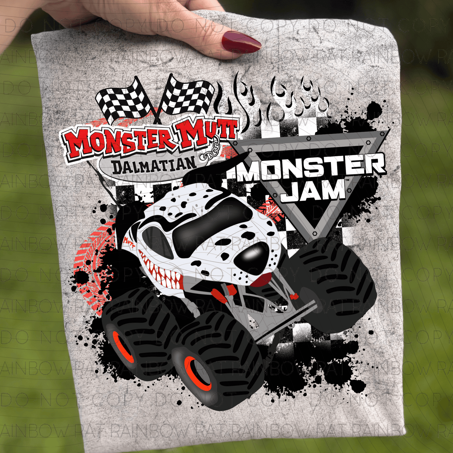 Flaming M.Trucks- PNG Singles