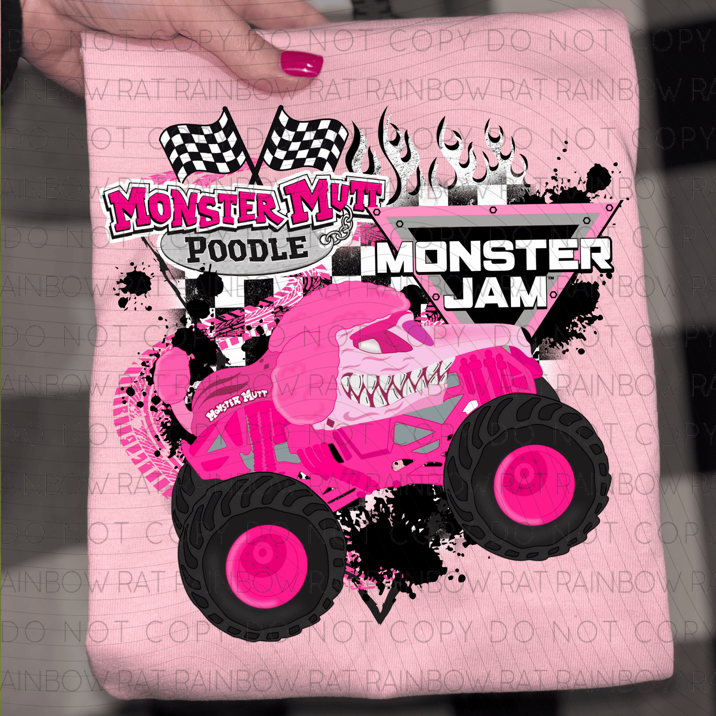 Flaming M.Trucks- PNG Singles