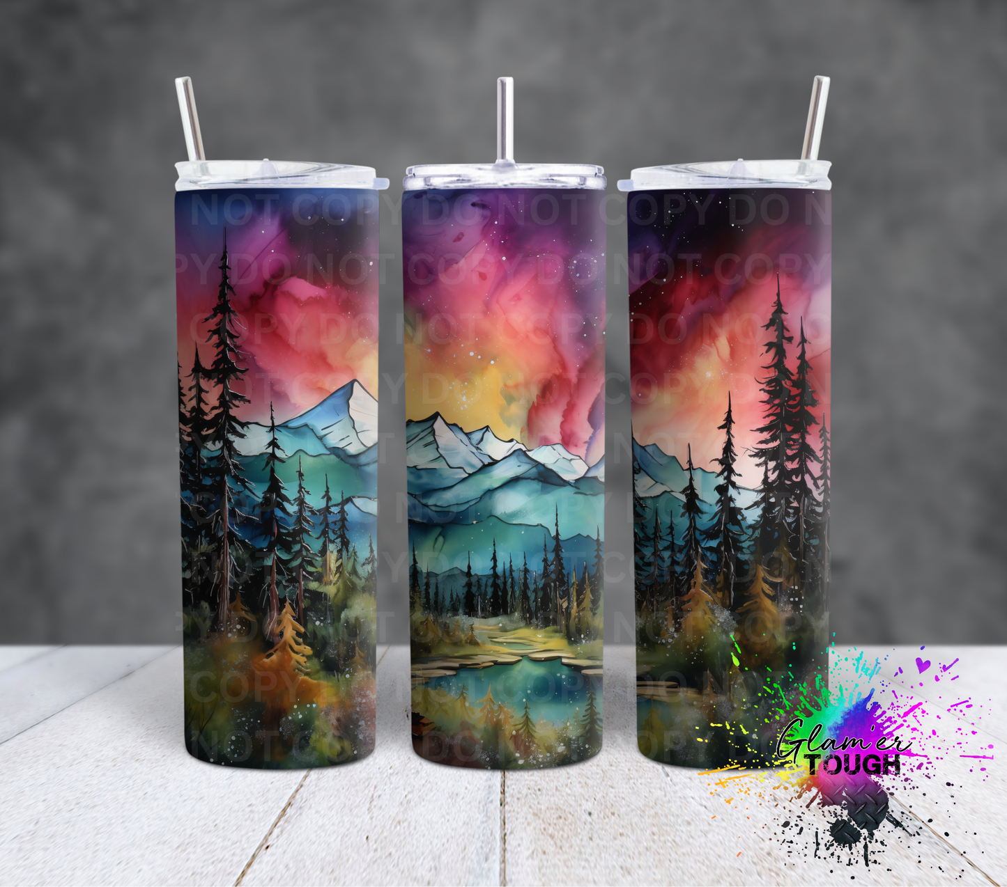 Mountain View- 20oz Tumbler