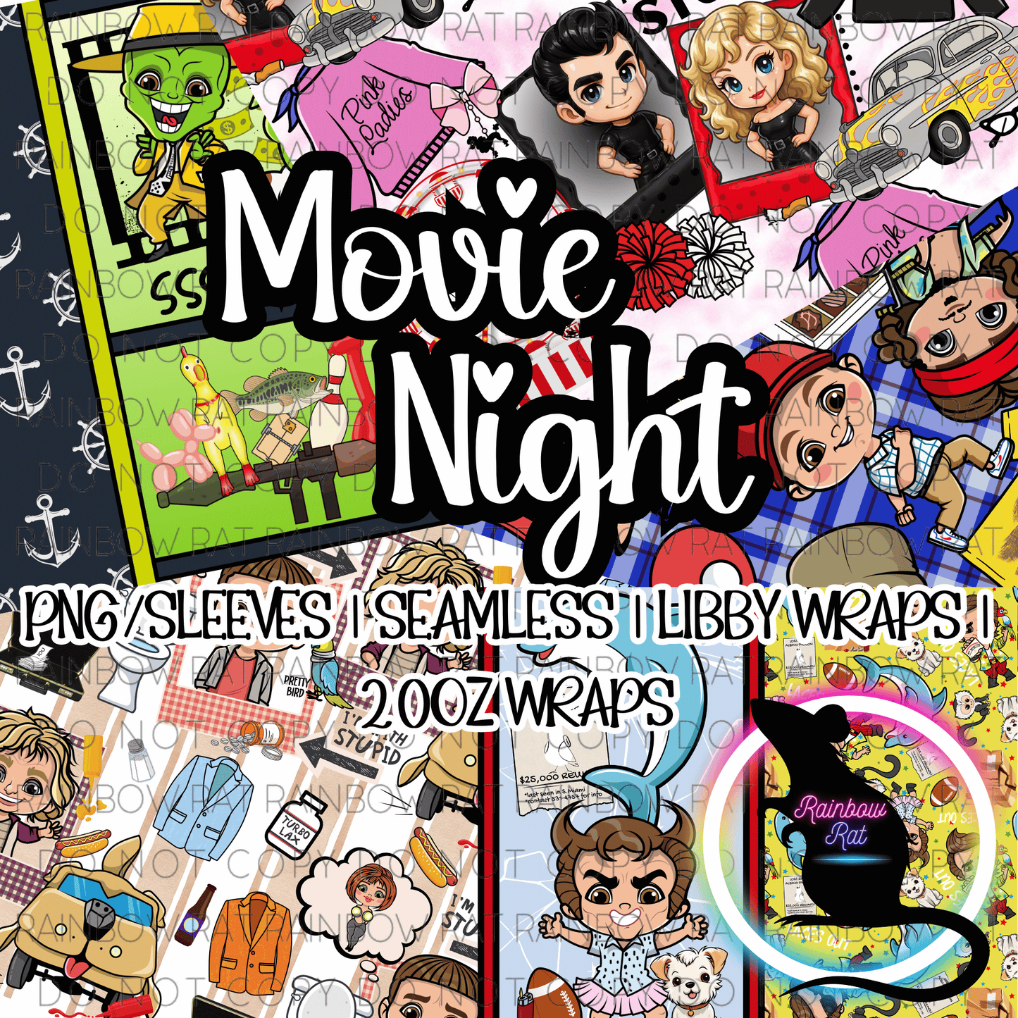 📼🍿Movie Night🍿📼-Bundle