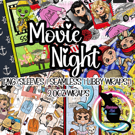📼🍿Movie Night🍿📼-Bundle