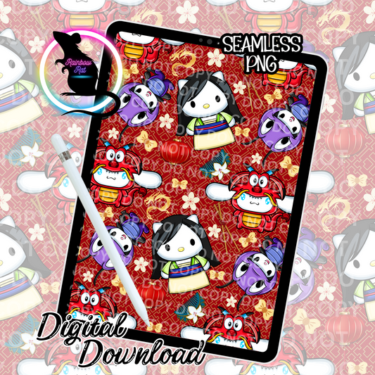 Sanrio Mashup- Seamless Design