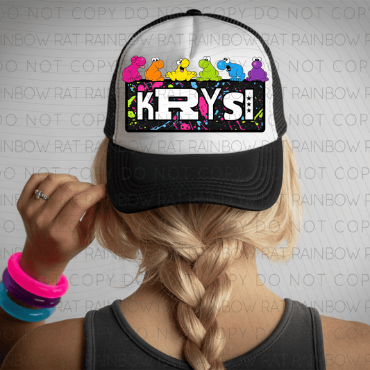 Candy Name Plate- PNG Single