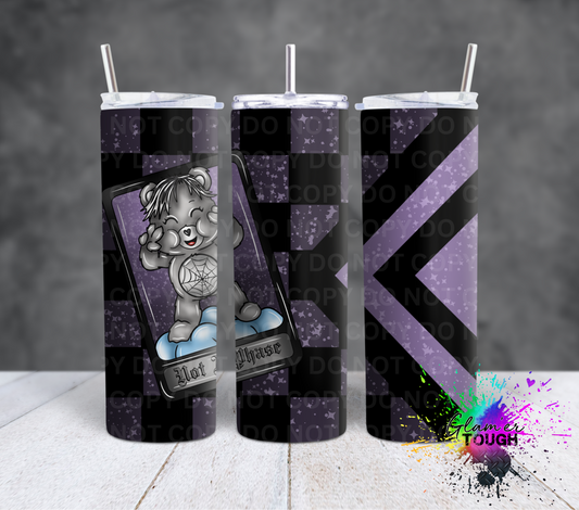 Goth Bear- 20oz Tumbler