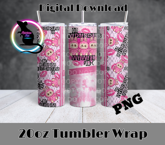 MG X BooBoo- 20oz Tumbler Wrap Singles