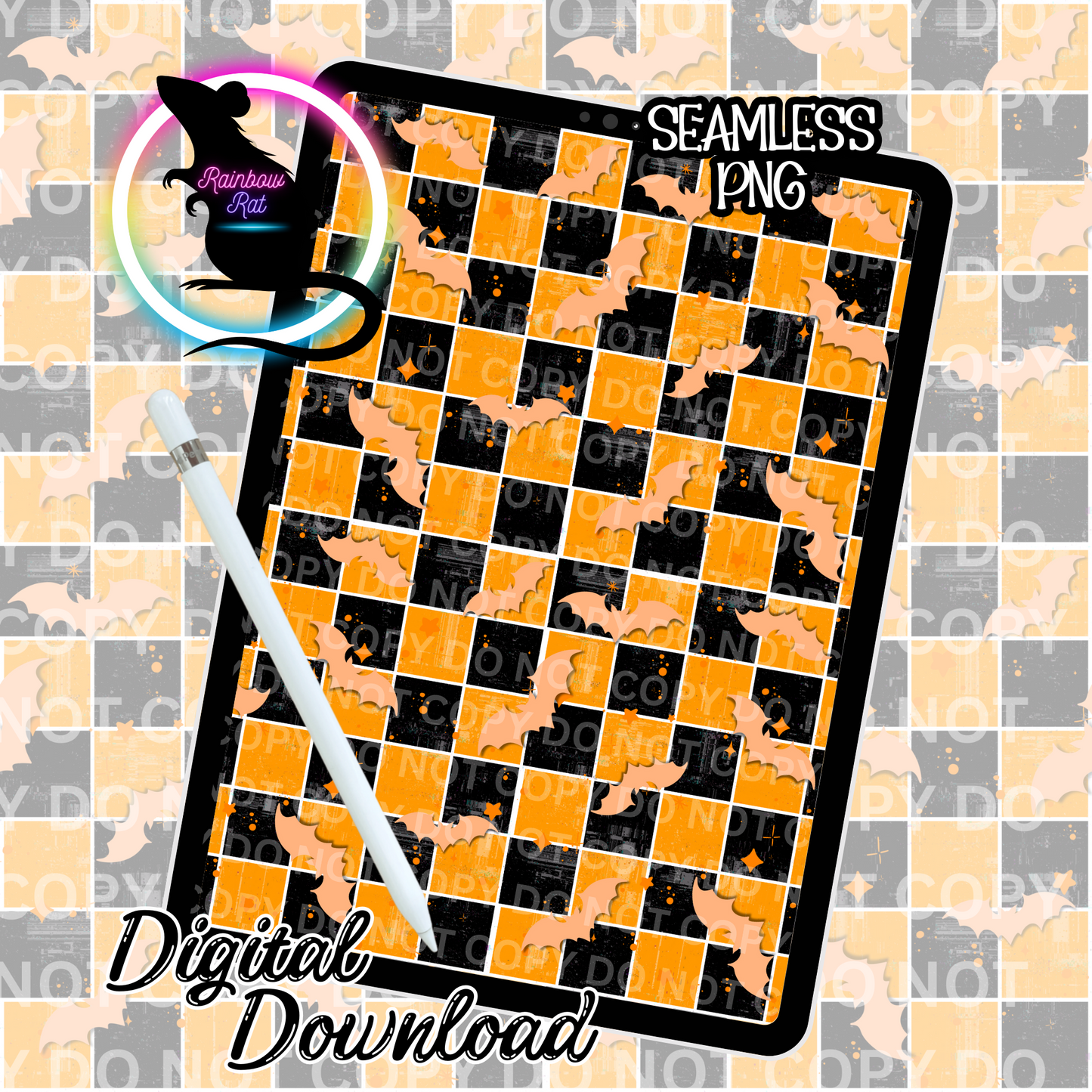 Ghost Boy- Seamless Design Singles